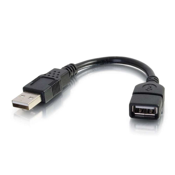 CG52119 | 6 inch USB 2.0 A Male to A Female Extension Cable Series