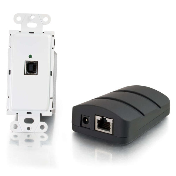 CG53878 | Superbooster® USB 2.0 Over Cat5 Wall Plate Transmitter to Dongle Receiver Kit Series