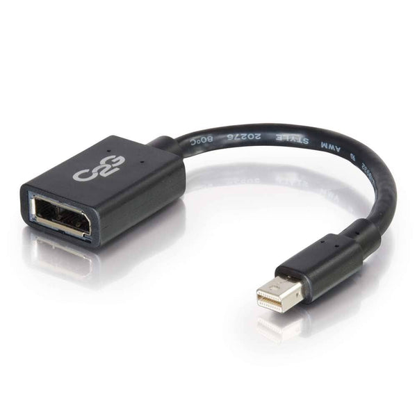 CG54303 | Mini DisplayPort™ Male to DisplayPort™ Female Adapter Converter 4K 30Hz - Black Series