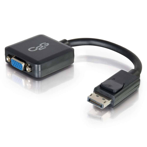 CG54323 | 8in DisplayPort™ Male to VGA Female Active Adapter Converter - Black Series