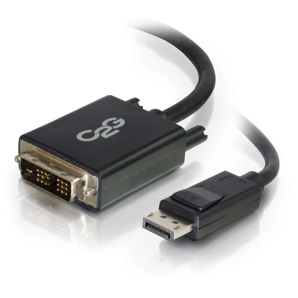 CG54330 | DisplayPort™ Male to Single Link DVI-D Male Adapter Cable - Black Series