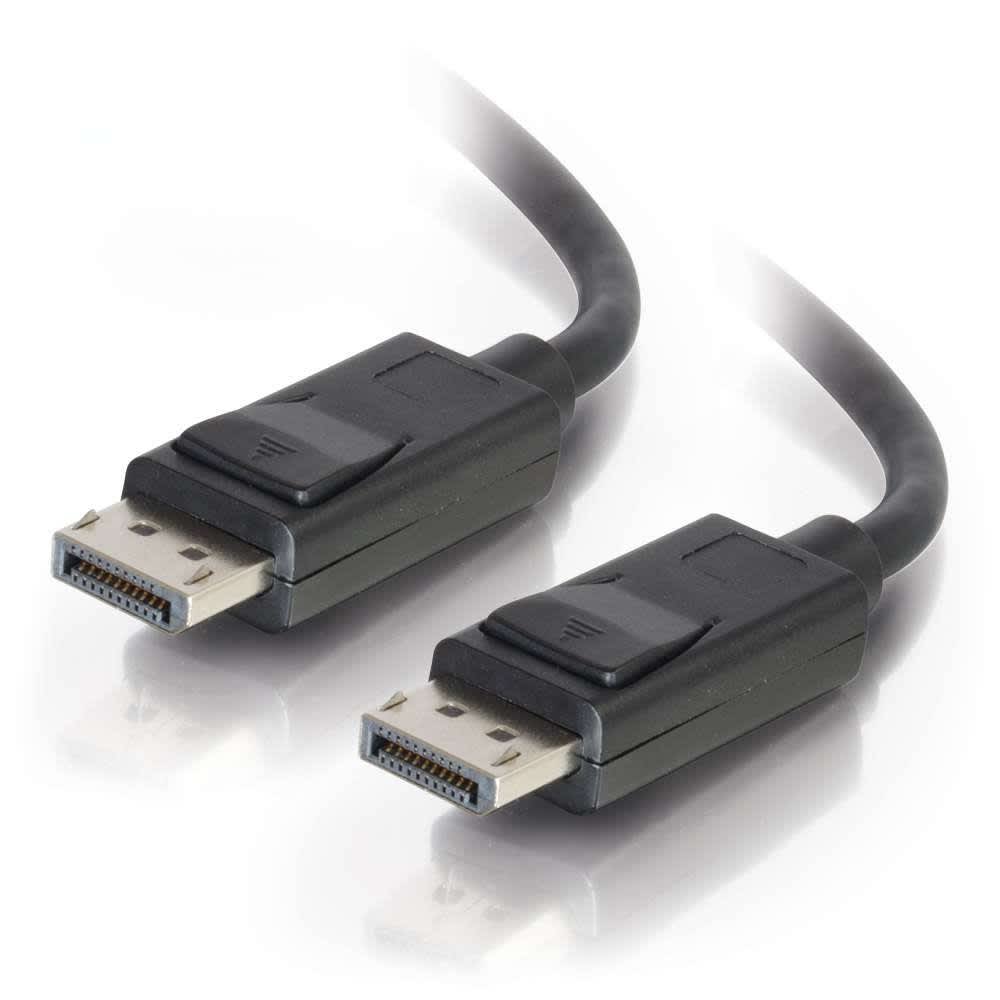 CG54403 | DisplayPort™ Cable with Latches 4K 60Hz UHD M/M - Black Series