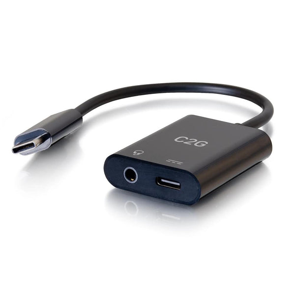 CG54438 | USB-C® to AUX Multiport Adapter (3.5mm) with Power Delivery up to 100W Series