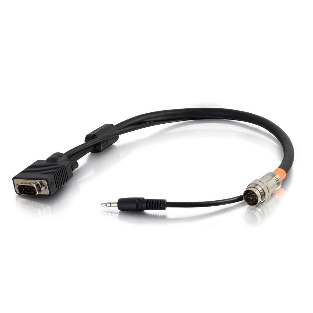 CG60048 | RapidRun® VGA (HD15) plus 3.5mm Flying Lead Series