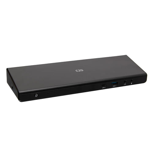 C2G54535 | USB-C® 12-in-1 Triple Display Docking Station with HDMI®, DisplayPort™, Ethernet, USB (TAA Compliant) Series