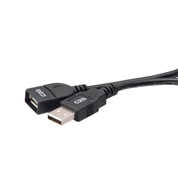 CG52106 | USB 2.0 A Male to A Female Extension Cable - Black Series