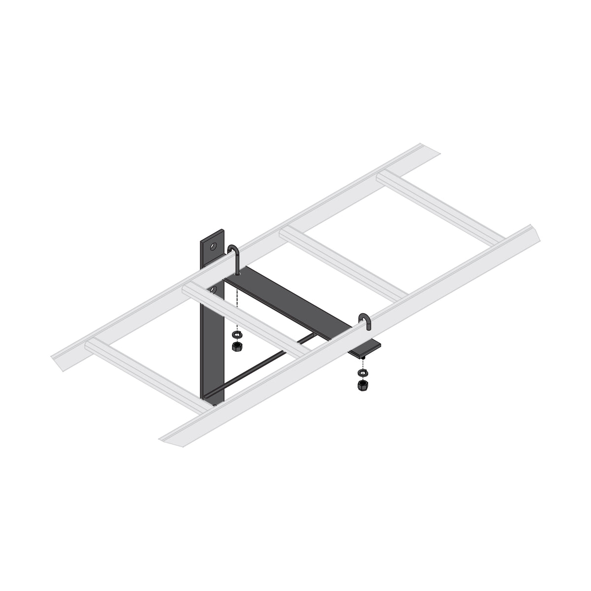 CLB-TSB-6 | Cable Ladder Triangle Support Brackets Series