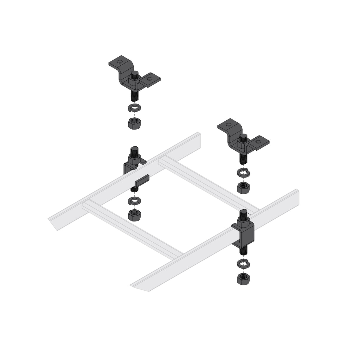 CLH-5/8CHK-6 | Cable Ladder Ceiling Kit Series