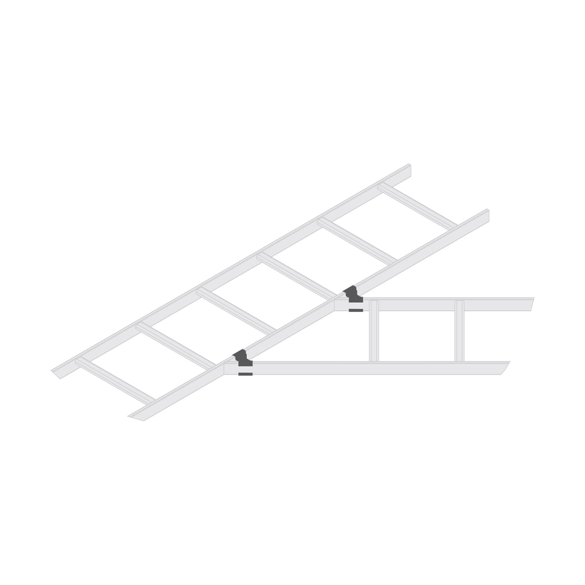 CLH-ADJH | Cable Ladder Horizontal Splice Kit Series