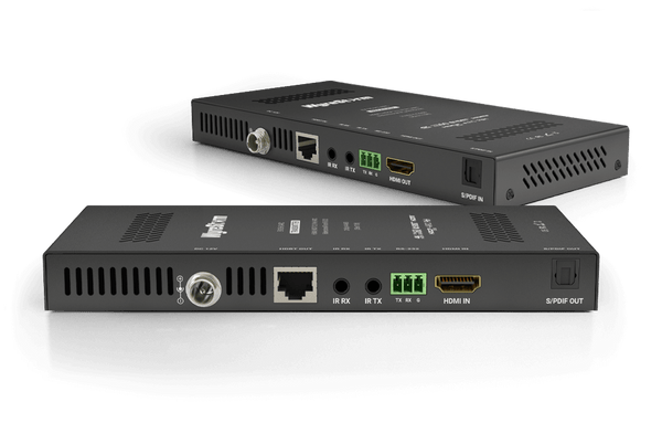 4K HDR 4 4 4 60Hz HDBaseTExtender Set with  PoHBidirectional IR and Tr