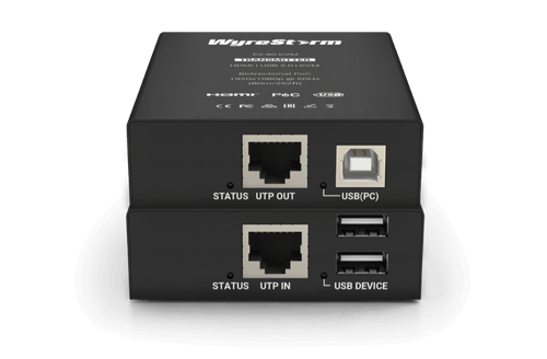 1080p60Hz UTP Extender, USB 2.0, PoC