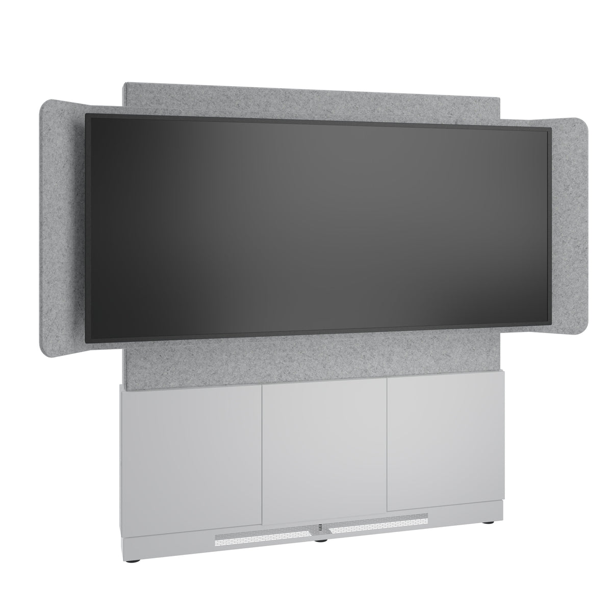 FM-DS-6675FW-KD8W | Forum™ Collaboration Suite Display Stand and Shroud Series