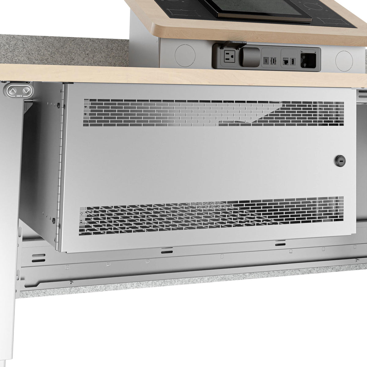 FMR-6UT6G-FD | Forum™ Lectern Undermount Rack Series