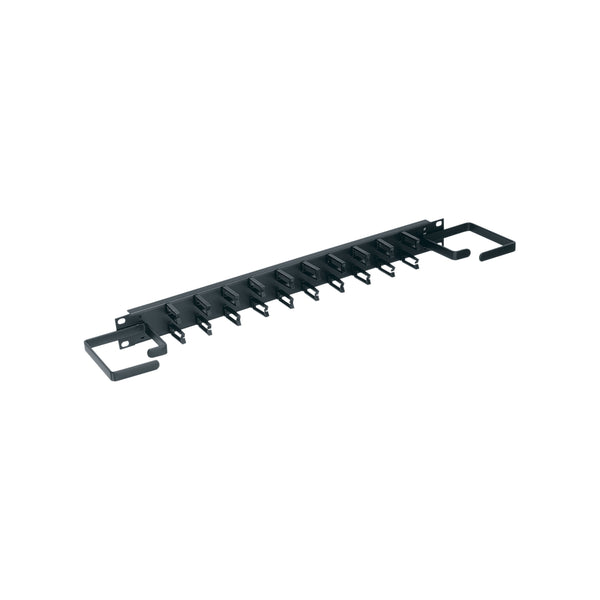 HCM-1V | HCM Horizontal Cable Manager with Cable Clips and D-Rings Series