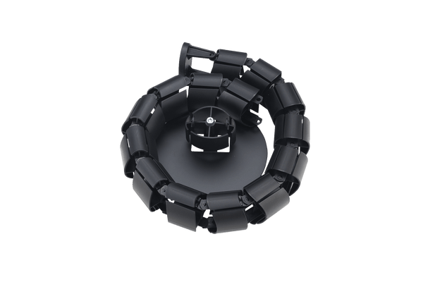 Under Desk Cable Management  SPINE  for IDB  Series  Adjustable up to