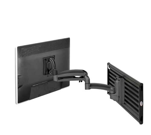 K1S120B | Kontour™ K1W and K1S Dynamic Height-Adjustable Wall and Slatwall Mounts Series