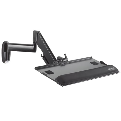 KWK110B | KWK Height-Adjustable Keyboard and Mouse Tray Wall Mount Series