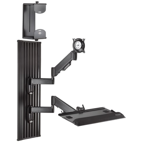 KWT110B | All-in-One Monitor Workstation Wall Mount Series