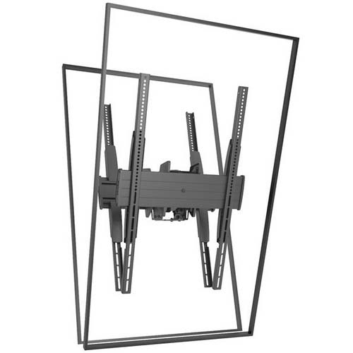 LCB1UP | Fusion® Large Flat Panel Ceiling Mount-LCB Single Back-to-Back Display Series
