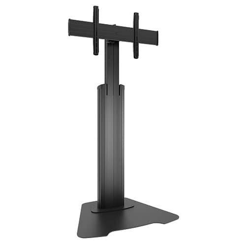 LFAUB | Fusion® Manual Height Adjustable Floor AV Stand Series