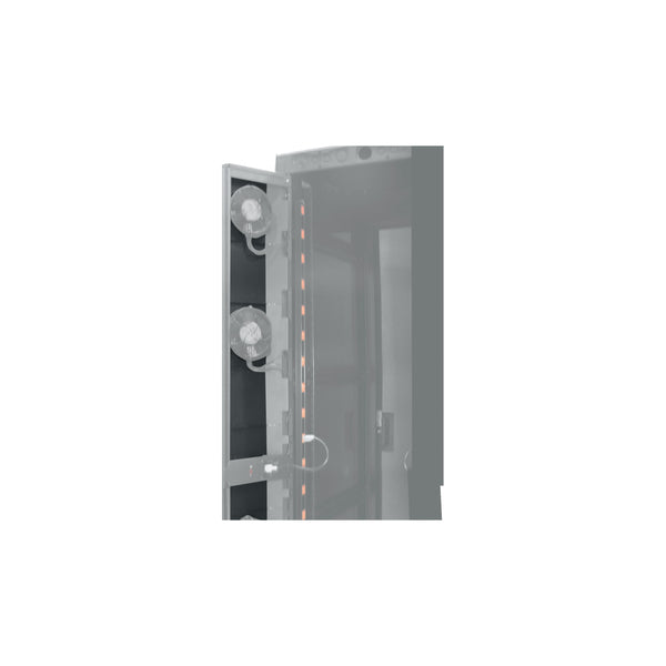 MWCFRD-1/2PNL-45 | High CFM Split Rear Door Fan Panel Series