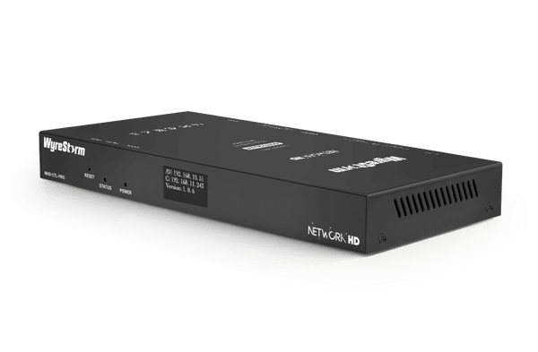 Pro Controller for NetworkHD Series, PoE, 1RU Chassis, Dual NIC Network Isolation