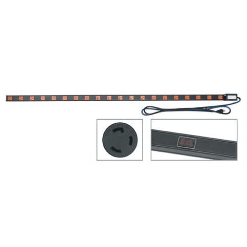 PDT-2020TL-M-NS | PDT Vertical Strip with TwistLock Plug Series