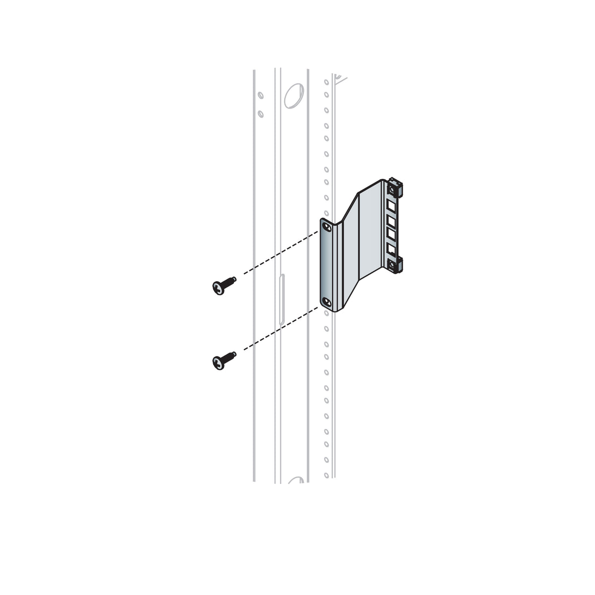 RR2-3RCN | Rackrail Recessor Series