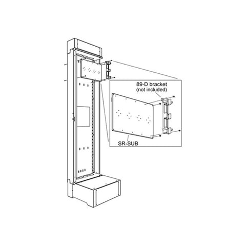 SR-SUB | Rack Wall Bracket Kit Series