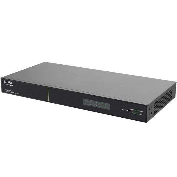 SW-505-16P-R | SW-505-16P-R | 16 PoE+ | 2 Combo RJ45/SFP Ports - 1Gb L2/L3 Managed Switch Series