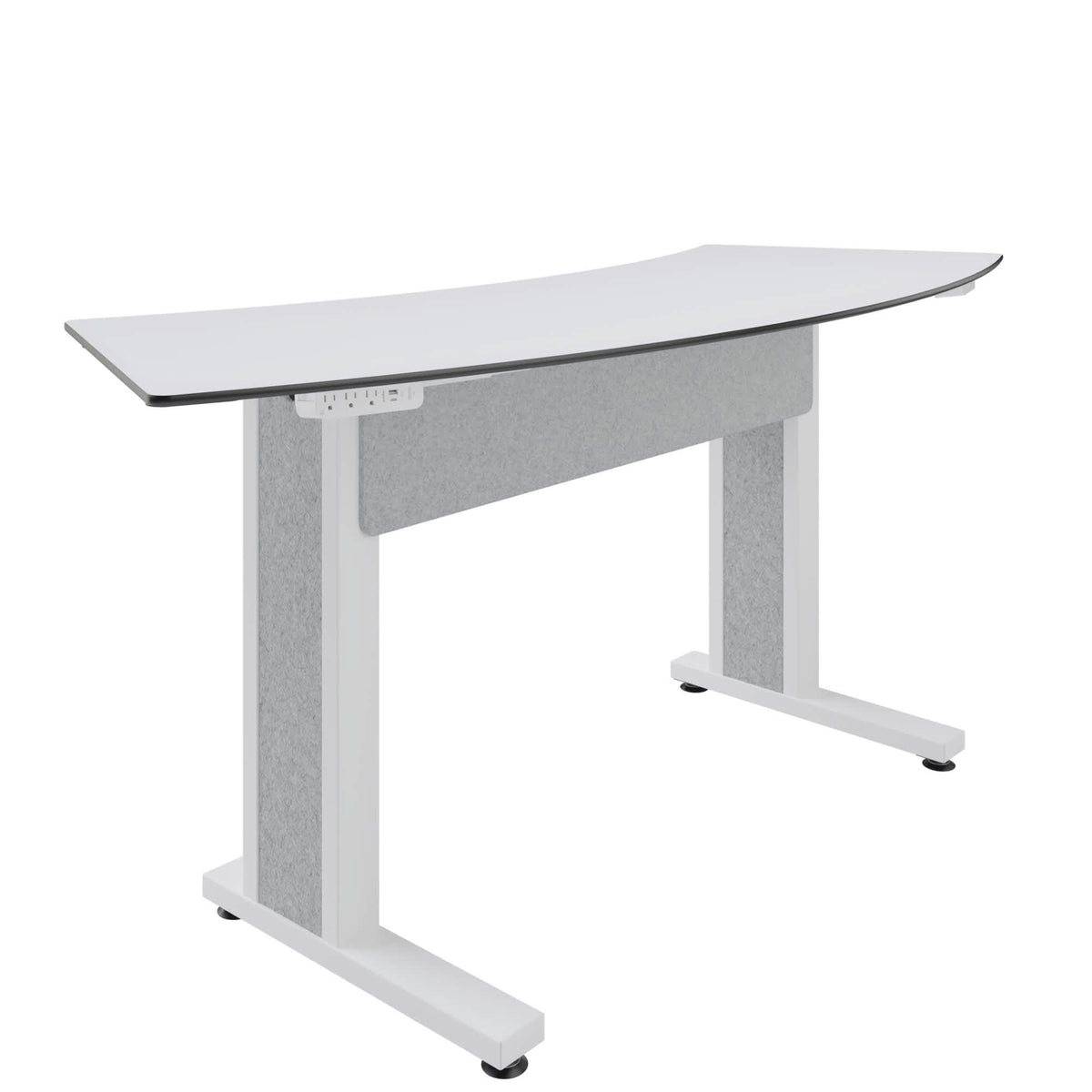 TBL-ARC-3P-CH-WW | Forum™ Collaboration Suite Arc Table Series