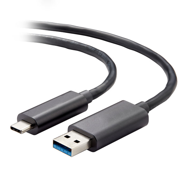 440-1007-008 | USB 3.2 Gen 2x1 Type C to Type A Active Optical Cable Plenum from Vaddio Series