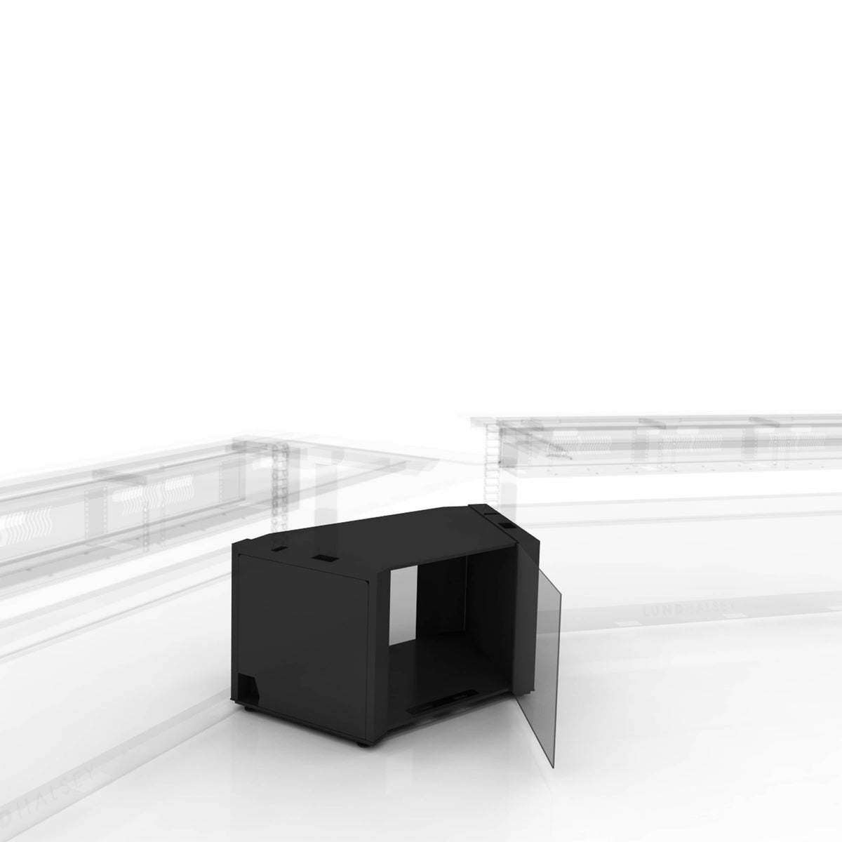 LH-BCW45 | LundHalsey Visionline 24/7 Command & Control Console Bridging Cabinet Series