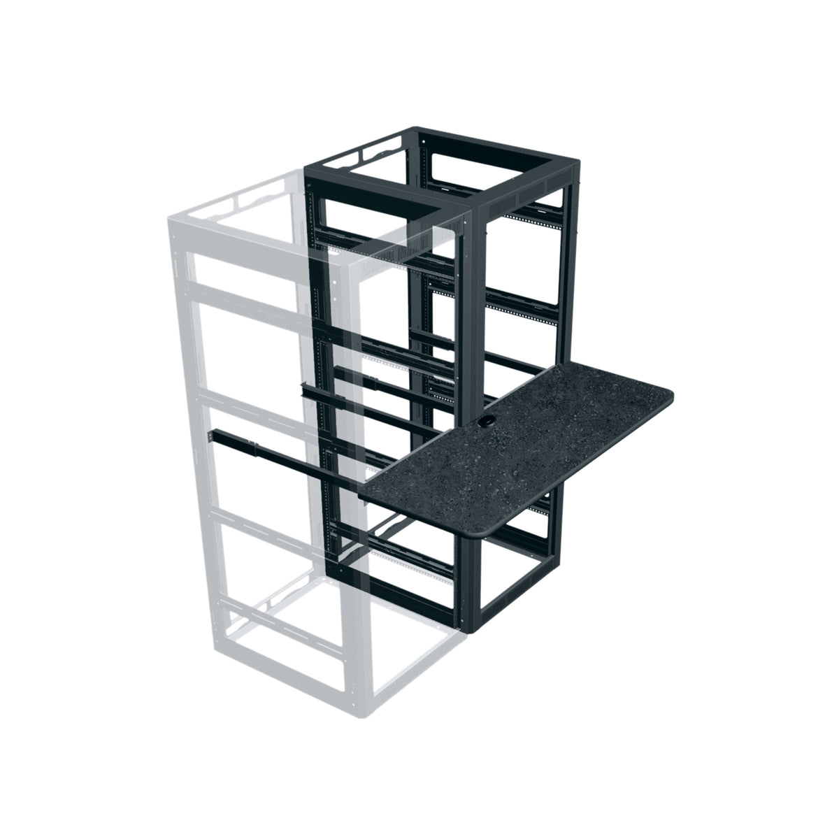 WS2-M26-18 | Writing and Computer Keyboard Shelf Series