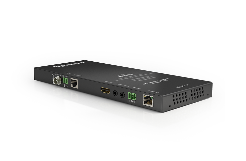 4K HDBaseT Low Profile Receiver with 2-Way IR