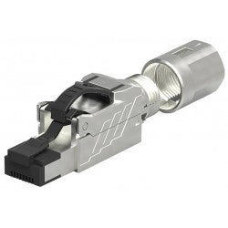 CAT8 Toolless Shielded RJ45 Field Termination Plug