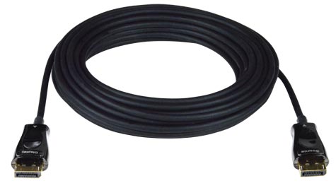 Low-Cost 8K 32.4Gbps DisplayPort 1.4 Active Optical Cable, 30 meters