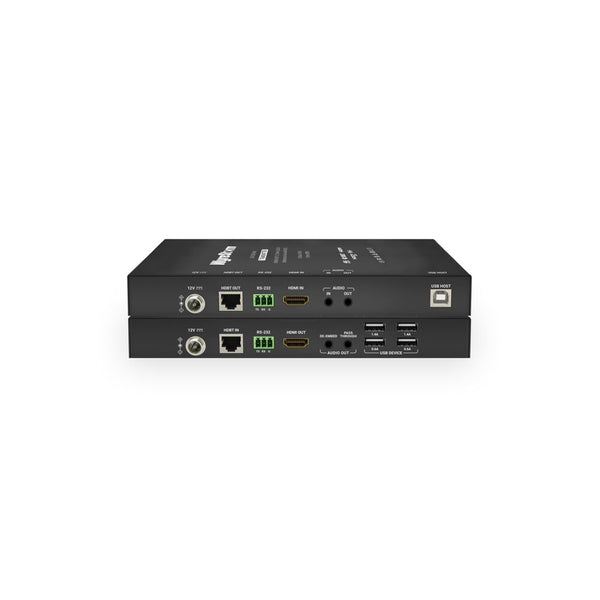 4K60Hz HDBT 2.0 Extender Setm 4K60Hz 4:2:0, PoH, USB 2.0