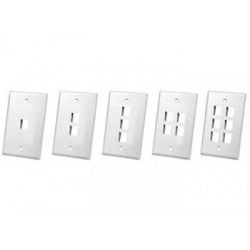 Leviton Plastic Keystone Wallplates