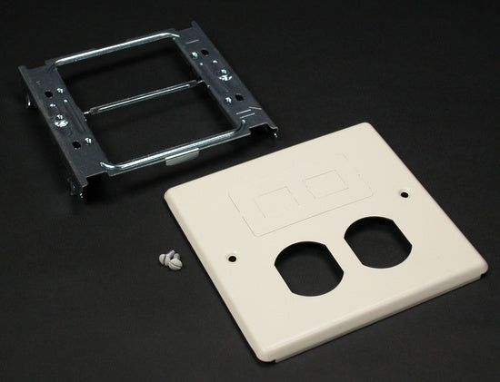 V4047BF | 4047 Two Gang Cover Duplex and Modular Furniture Fitting Series