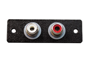 AV6001BK | Two RCA Female to Solder Cups Series