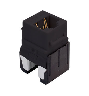 WP346ABK | Cat6a Quick Connect RJ45 Keystone Insert Series