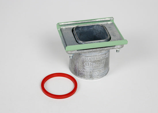 EFB6S-2HUB | Evolution Series EFB6 Floor Box 2 Conduit Hub Series