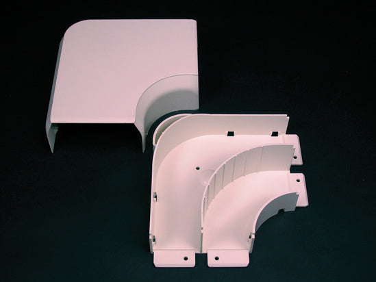 40N2F11WH | CableSmart 40N2 Radiused Full Capacity Flat Elbow Fitting Series
