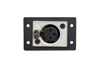 AV8015BK | Neutrik XLR 3-Pin Female to Solder Cups Series