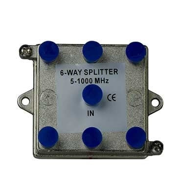 VM0106 | 1 GHz 6-Way Vertical Coax Splitter Series