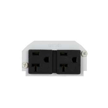 4REC | 4REC 4 inch Evolution™ 1/2 Gang 20A Duplex Receptacle Plate Series