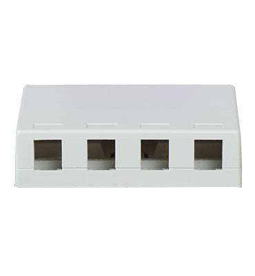 WP3504WH | 4-Port Surface Mount Box Series