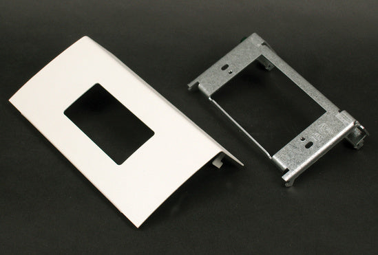 DS4047R-BK | DS4000 Single Channel Decorator Device Plate Fitting Series
