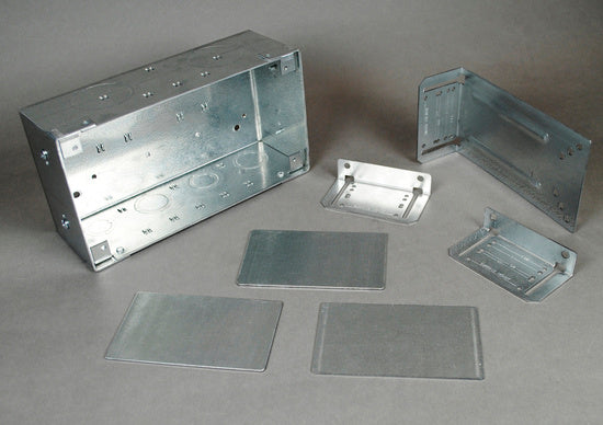 WSA42-4 | WallSource Four Gang Box Divider and Mounting Brackets Series